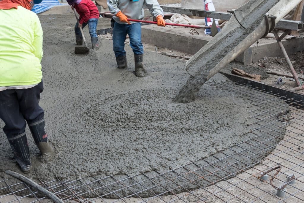 Can You Pour Concrete In The Winter Time Pouring Concrete In Different Seasons Knights Companies