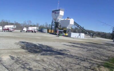 Construction of New Concrete Plant in Columbia South Carolina